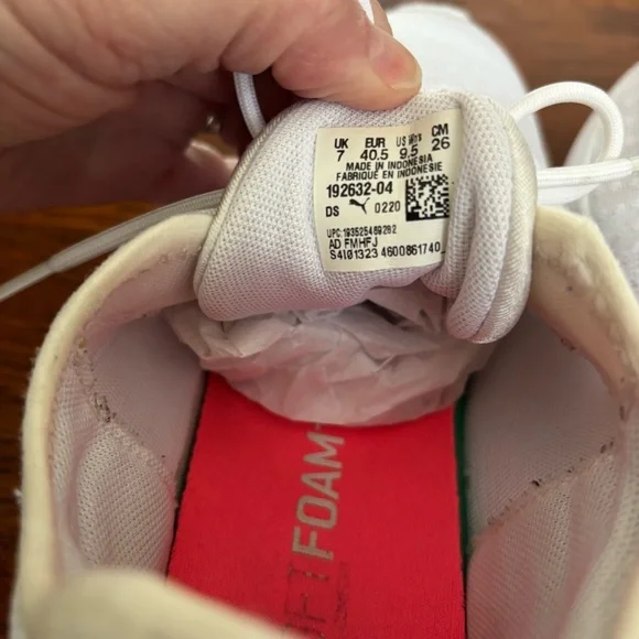 Puma Radiate XT White & Pink Athletic Soft Foam+ Training Sneakers Women’s 9.5 - Picture 8 of 8